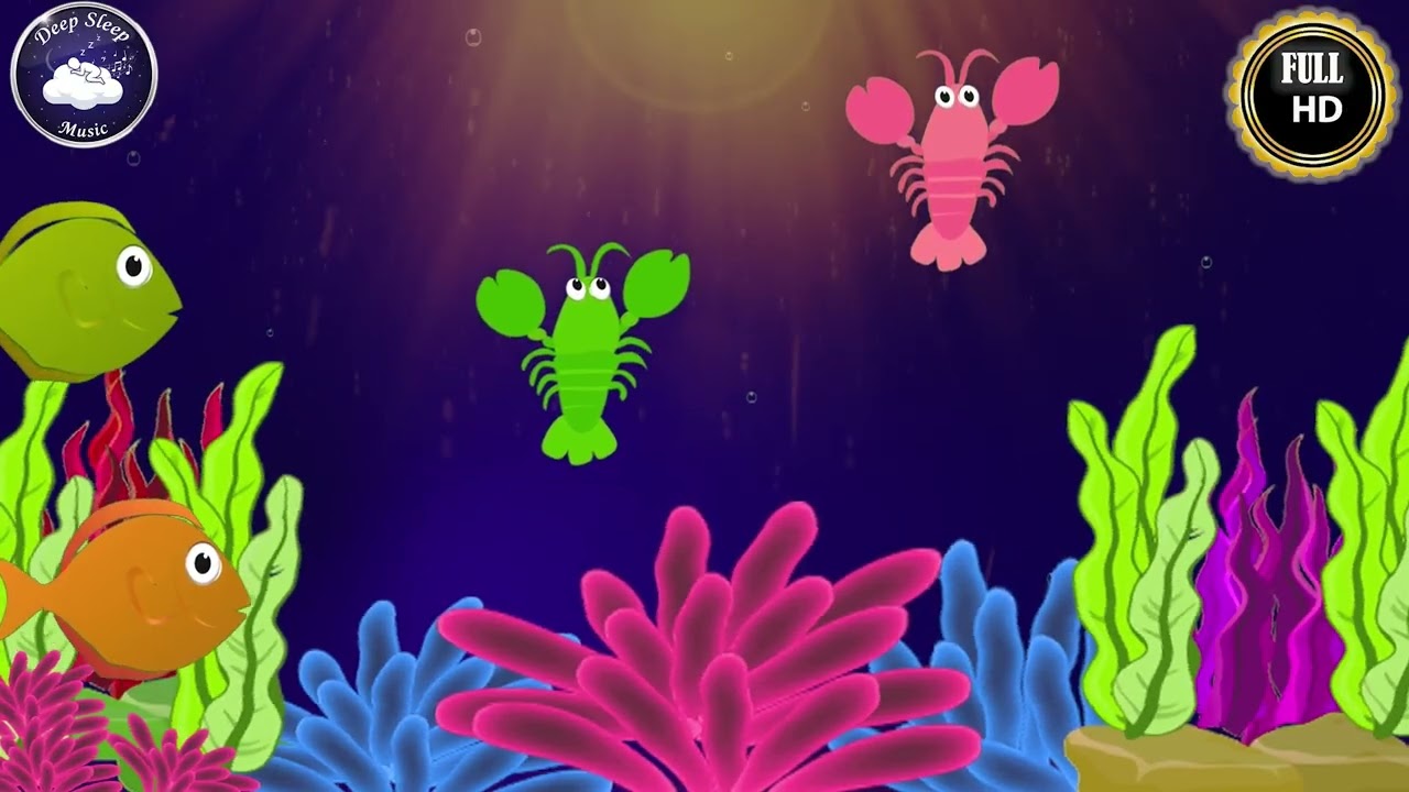 The Ultimate Soothing Soundtrack for Babies 💖 Dreamy Fish Lullaby ||#relaxingmusic Deep Sleep  Music
