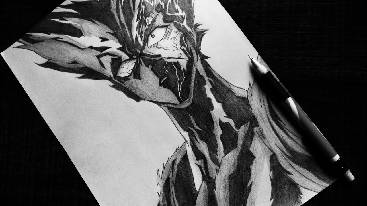How To Draw Awakened Garou | Step By Step | One Punch Man