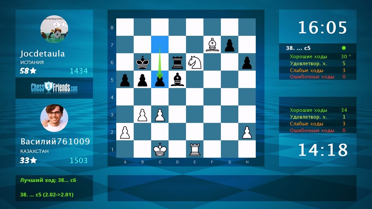Chess Game Analysis: Василий761009 - Jocdetaula : 1-0 (By ChessFriends.com)