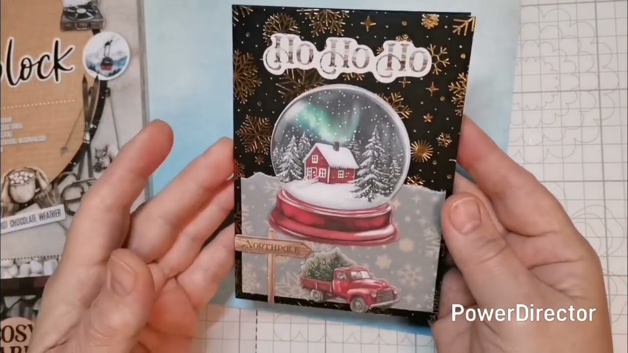 3-D Pop-Up Weihnachtskarte #craftupdate #geschenkideen #cardmaking #diy 