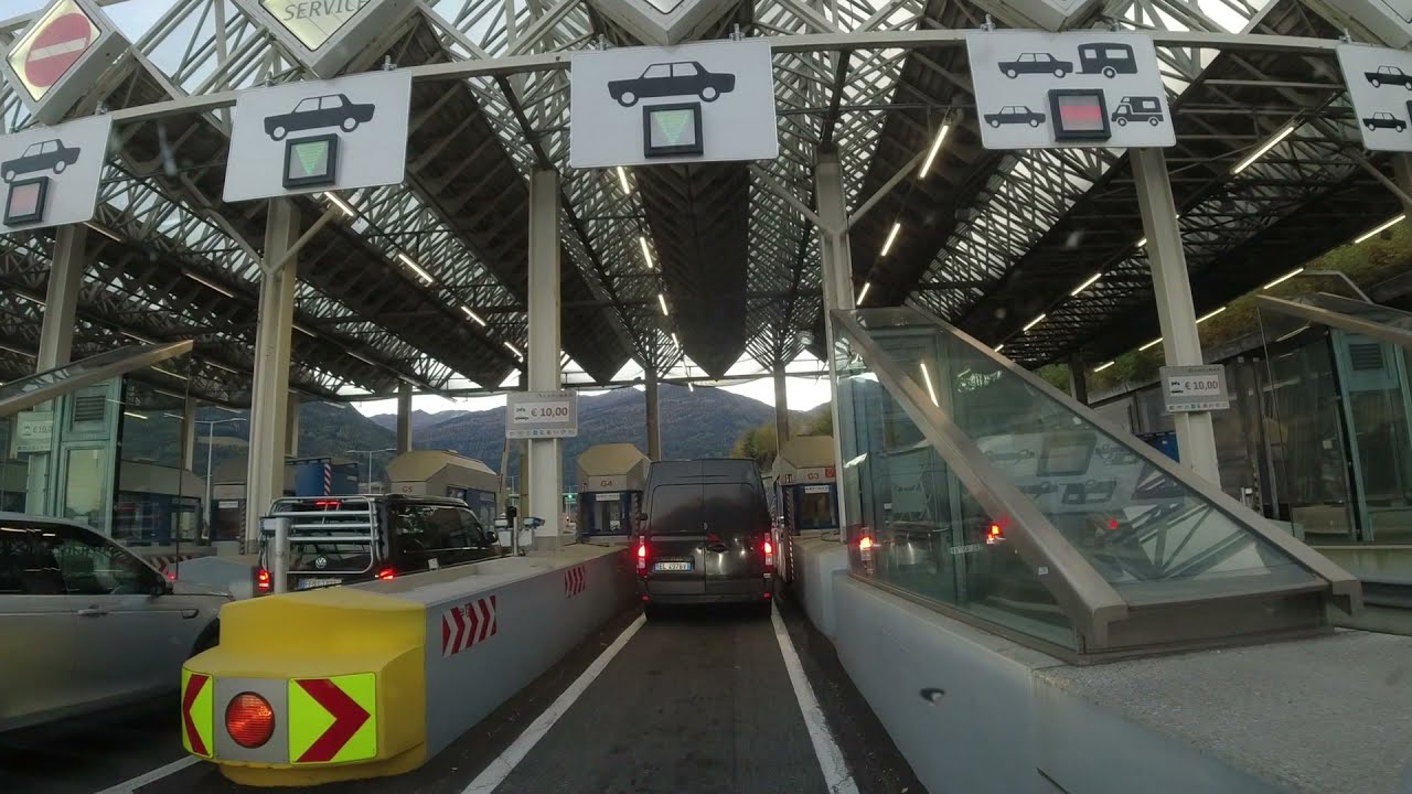 Road Trip | Dawn drive from #Innsbruck Austria to the Italian #BrennerPass highway Toll station PT 2