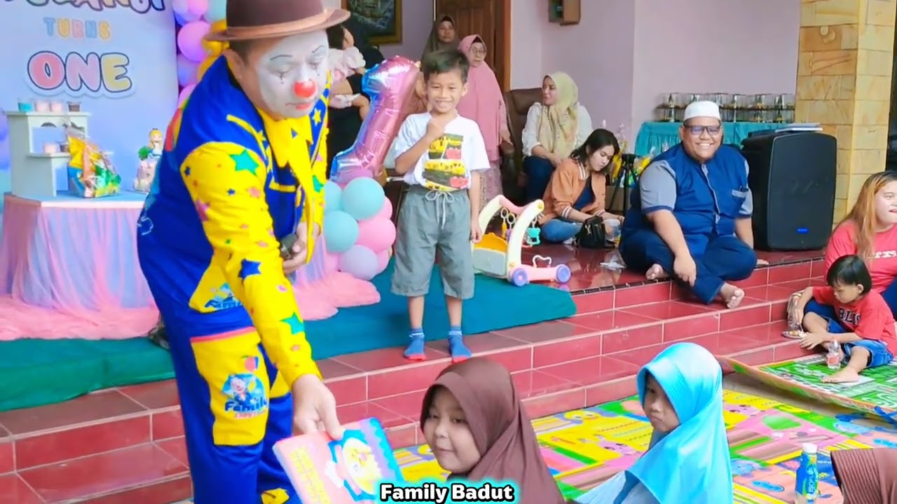 Ulang tahun Pelangi ke 1 tahun banyak keceriaan 
