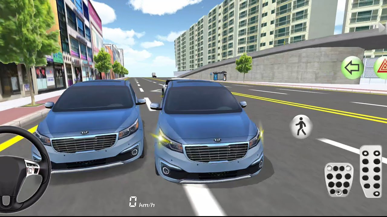 New Kia Carnival For Parking - 3D Driving Class Android Game Play | Car Game Lesson