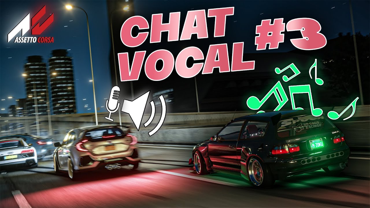 MODS CHAT de PROXIMITÉ sur ASSETTO CORSA #3 🎶🔊