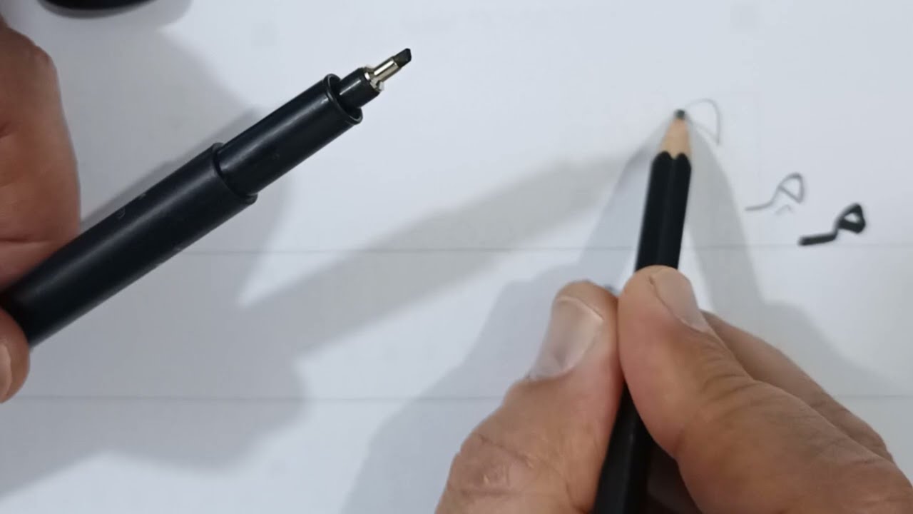 كيف تكتب حرف الميم بخطي النسخ والرقعة