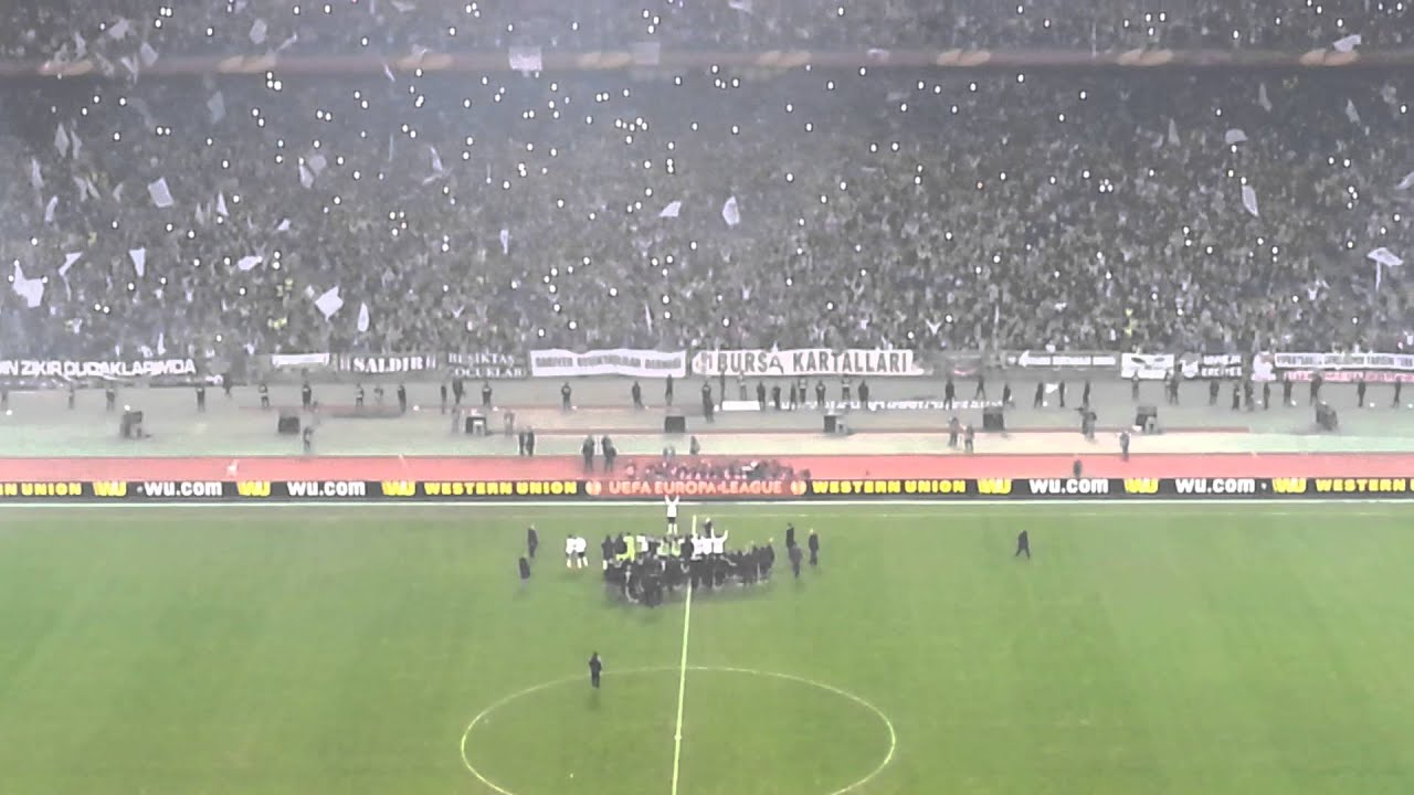 26 Şubat 2015 Beşiktaş - Liverpool Maç sonu Demba Ba muhteşem üçlü.