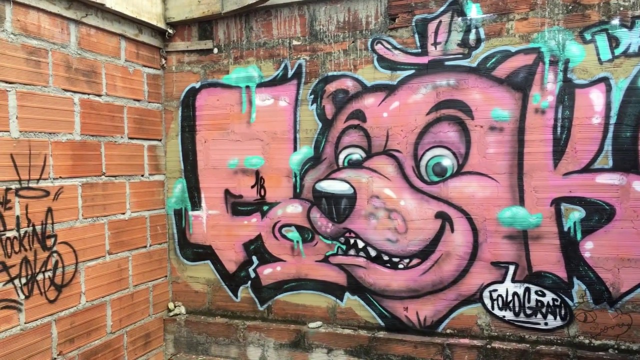 Una rápida, en la estrella | graffiti | quickpiece | fokografo | proceso 2018