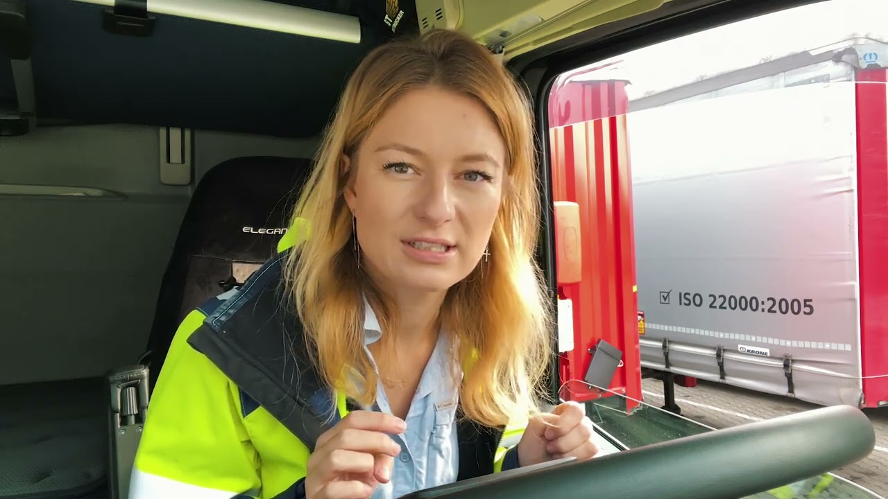 Powrót z trasy z TomTom Go Expert 7 home return - Iwona Blecharczyk