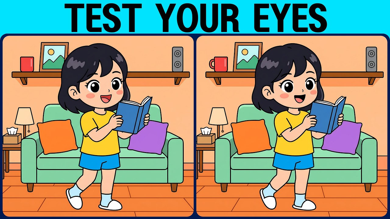 [Spot the Difference Brain Training] If you solve this puzzle, you are a genius!