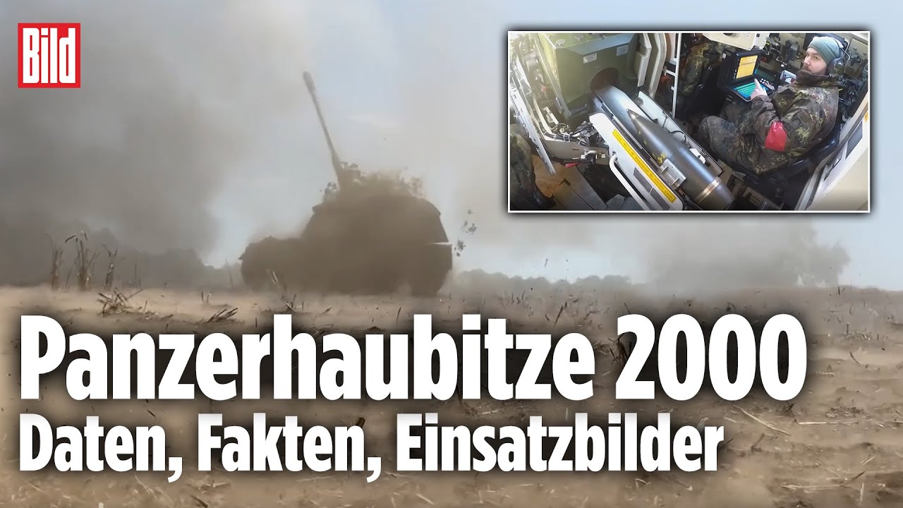 Panzerhaubitze 2000 – Julian Röpcke erklärt das deutsche Artilleriegeschütz