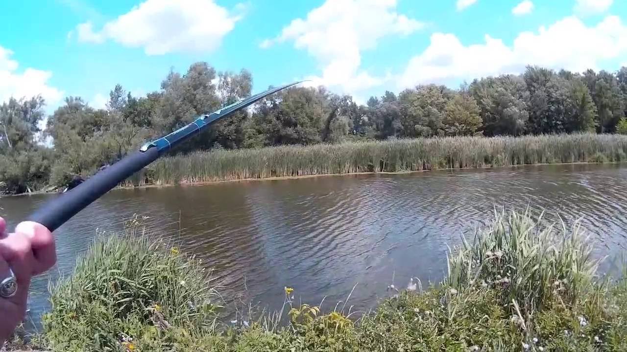 Fishing with a 13' Telescopic Fixed Line Fishing Pole