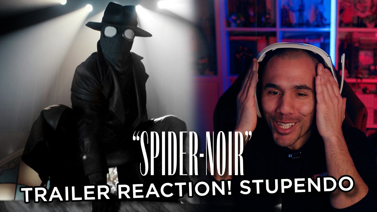 Spider-man Noir: TRAILER REACTION - STUPENDO TUTTO