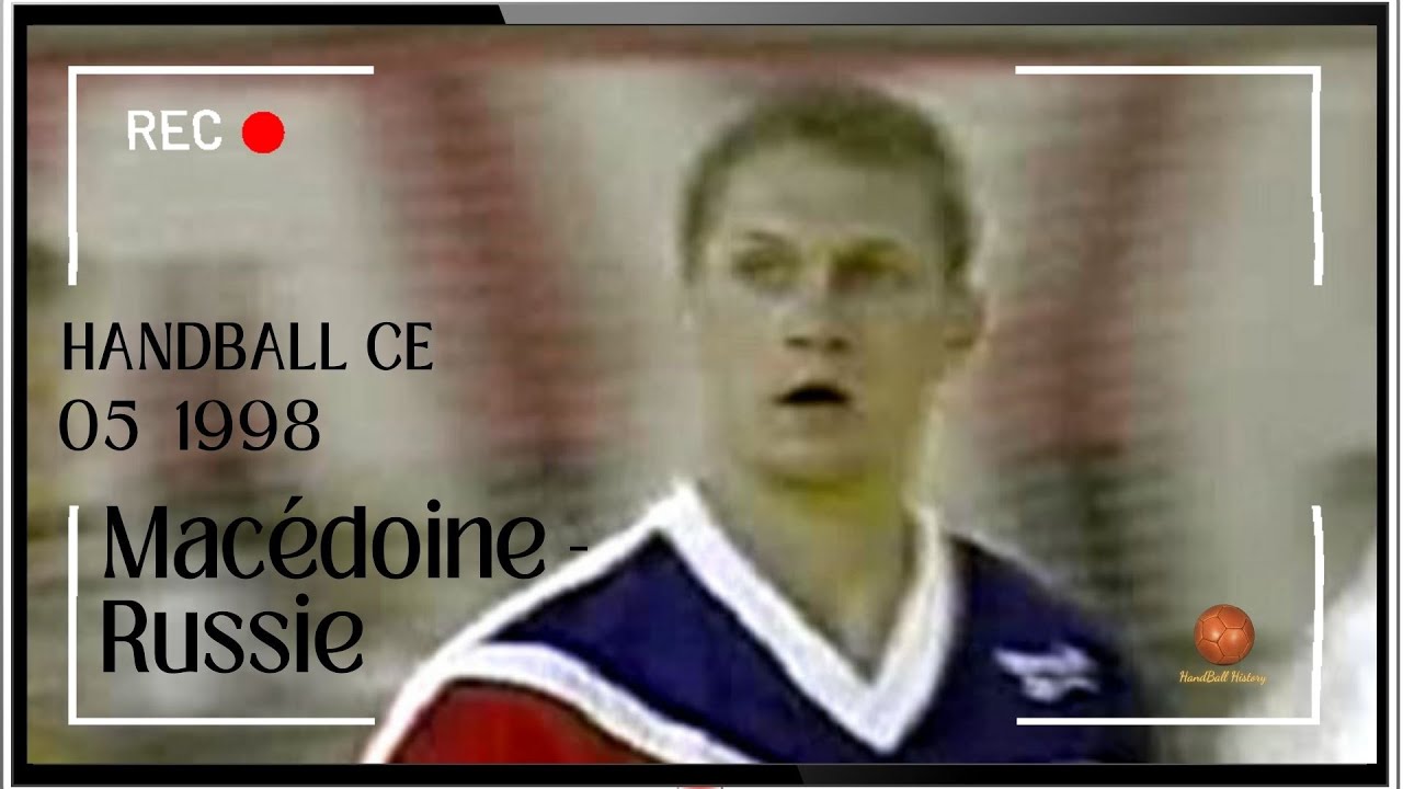 Macédoine / Russie 05 1998 |  Championnat d'Europe handball 🤾‍♂️