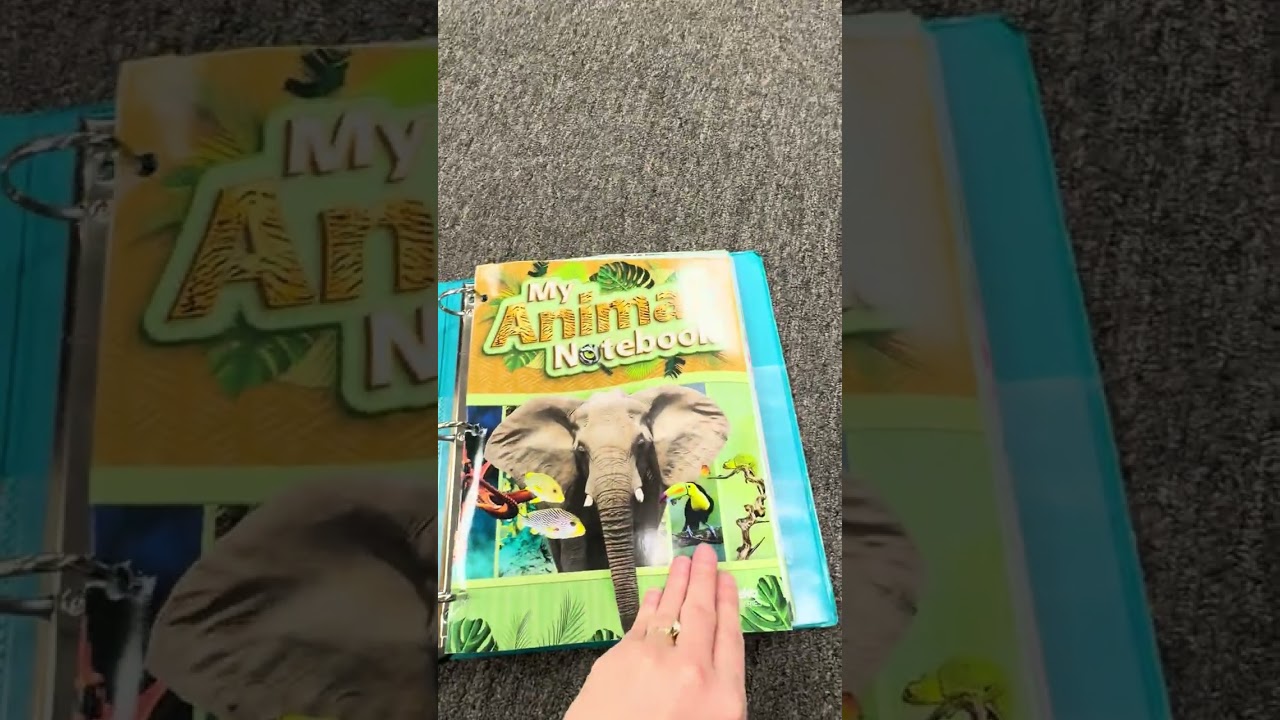 Abeka Animal Notebook 