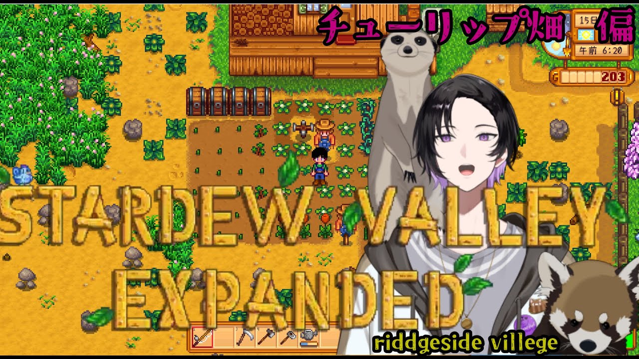 【Stardewvalley Expended ridgeside village 】チューリップ受け取ってくれますか？