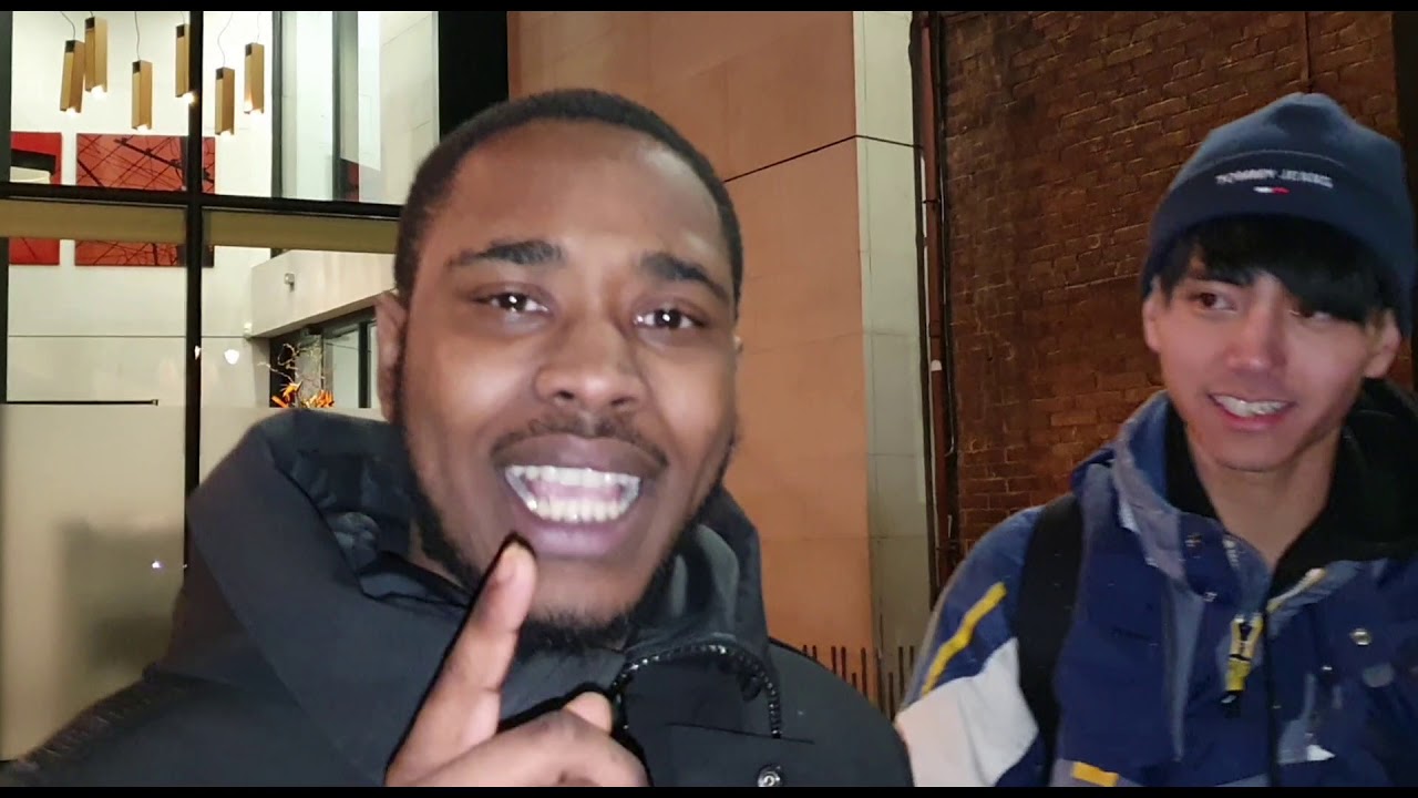 Quick Back Street Cypher! NiNJATEA x V&pound;&pound; x Velo&rsquo;Vlone |@v.s9e @VeloVlone @NiNJATEA0161 @SHOGUNTRiAD