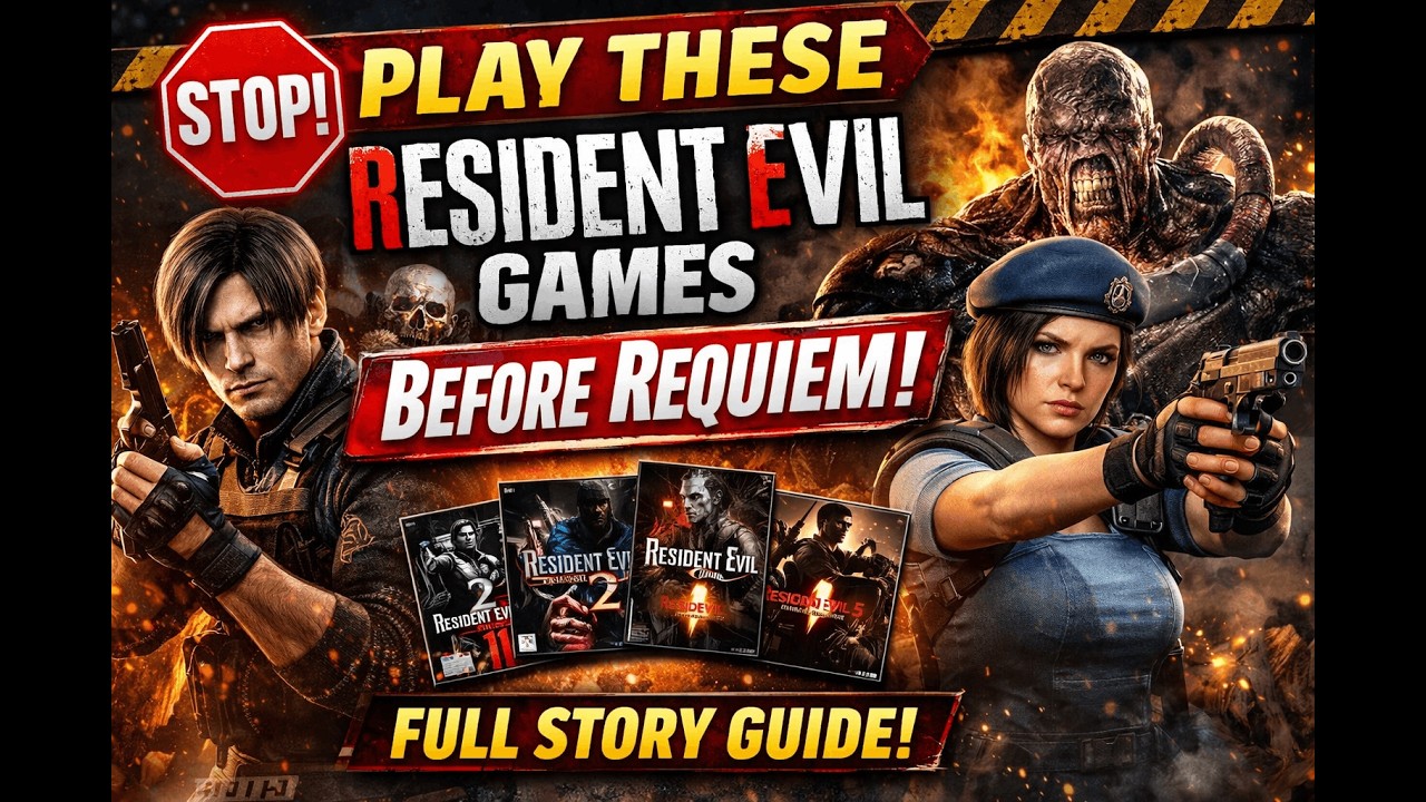 Resident Evil Games You MUST Play Before Resident Evil Requiem | Full Story & Timeline Guide