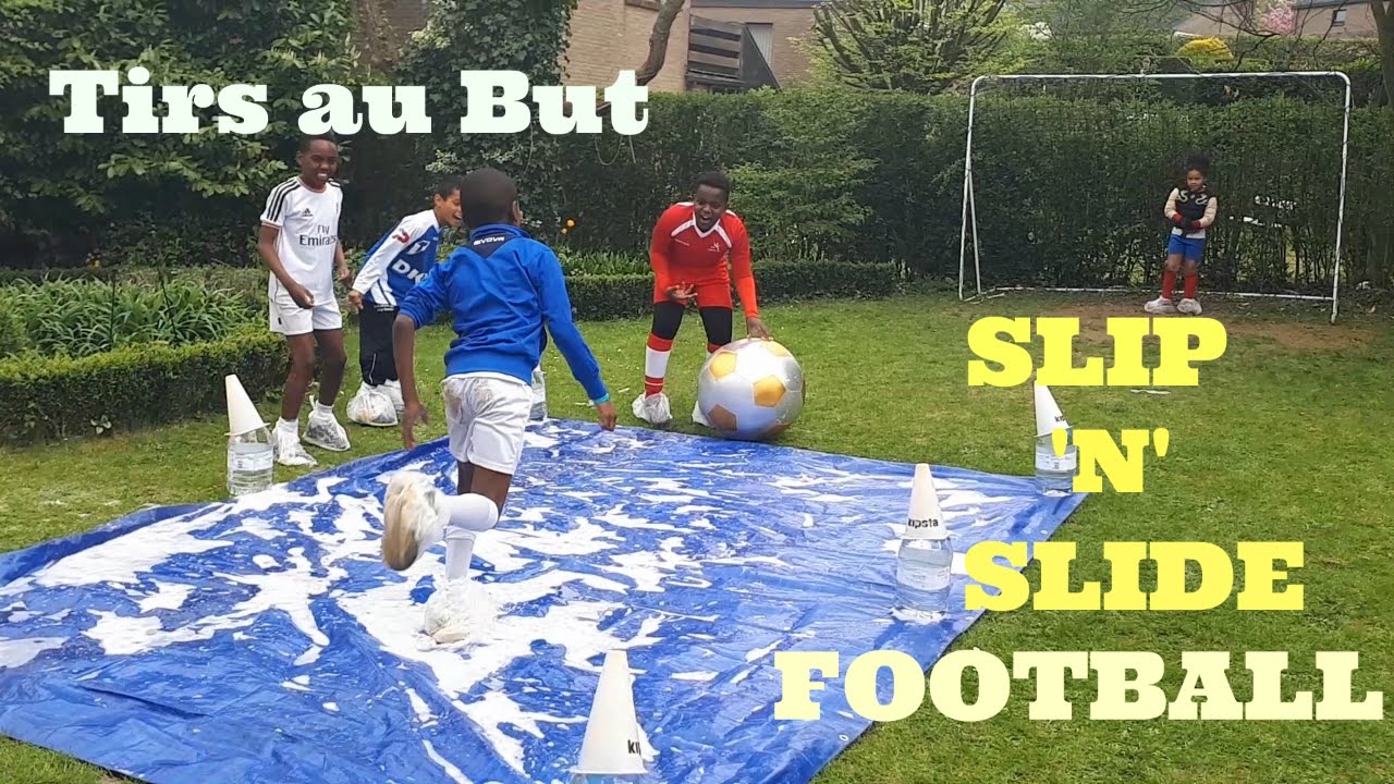 Tirs au But - Slip 'N' Slide Football Penalties | K-Boyz TV