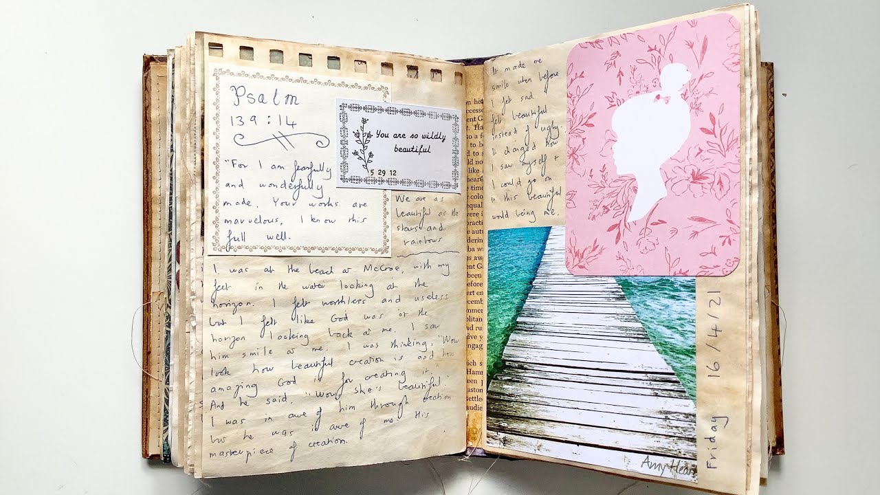 Faith junk journal with me - Psalm 139:14