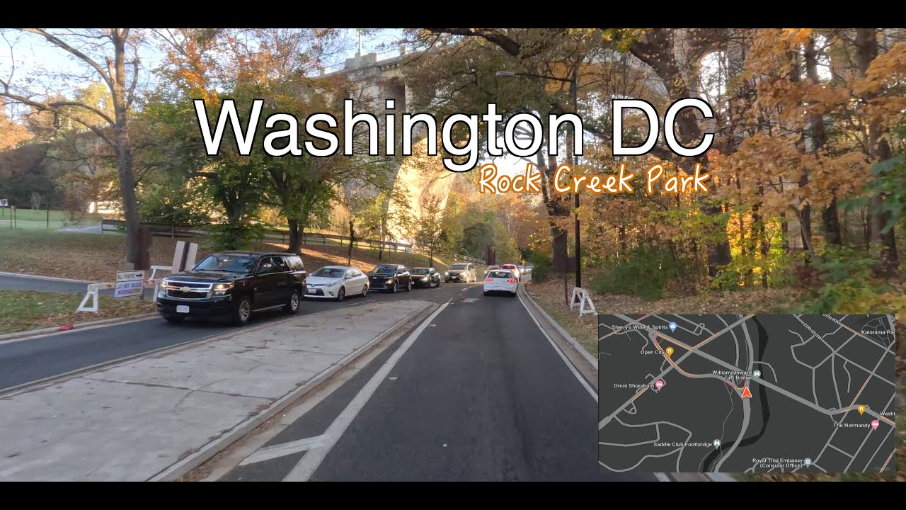 Washington DC - Scenic Drive Through Rock Creek Park