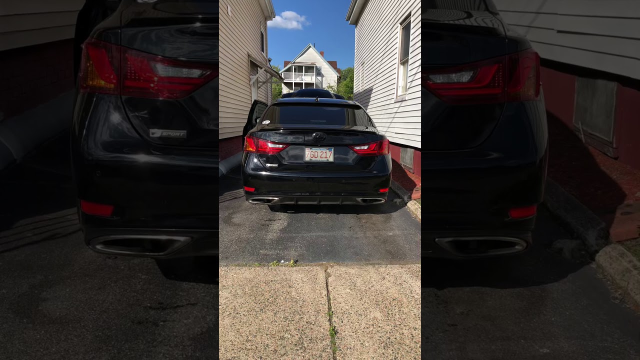 Supercharged Lexus GS 350 F-Sport rev