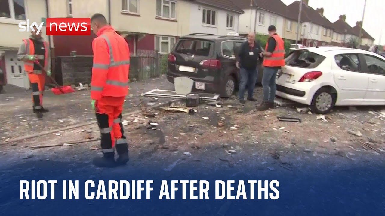 Deaths of two teenagers in crash may have sparked Cardiff riot, says police boss