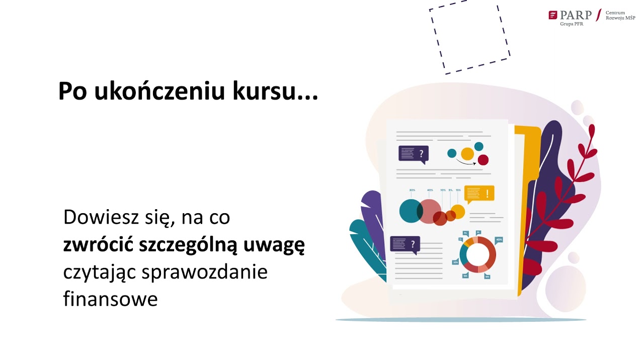 Analiza sprawozdań finansowych – Akademia PARP