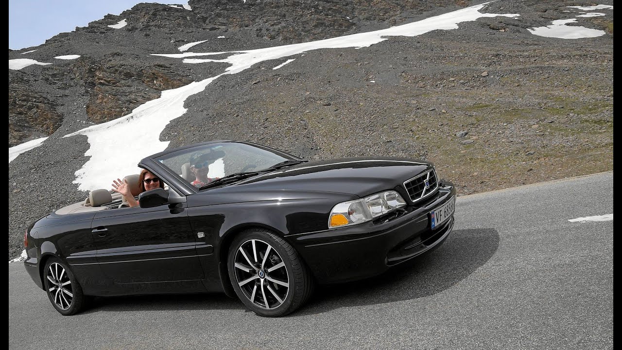 Cruizing med Volvo C70 i Alpene. Col de l'Iseran 2770 moh, France