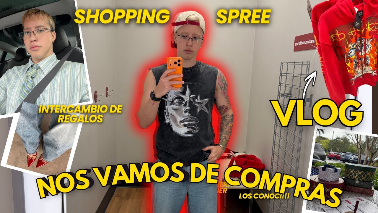 INTERCAMBIO DE REGALOS SALIÓ MAL | COMPRAS NAVIDEÑAS  Y MUCHO MÁS | VLOG