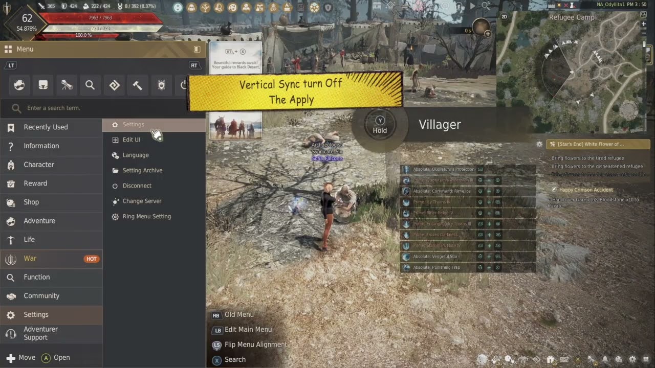 Black Desert 2025-Best PC setting to Boost FPS