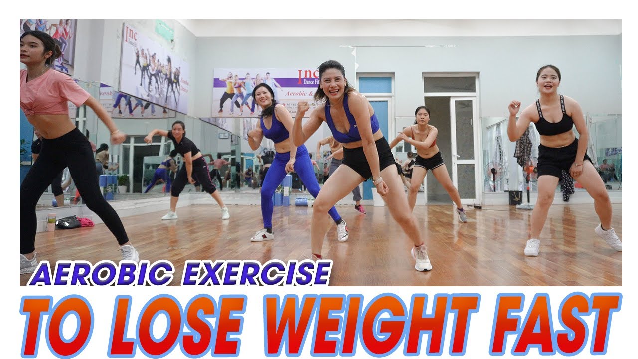 Аэробные упражнения, чтобы похудеть быстро | Zumba Class