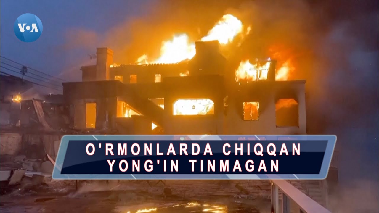 Kaliforniya janubida yong'in tinmagan #california #fire