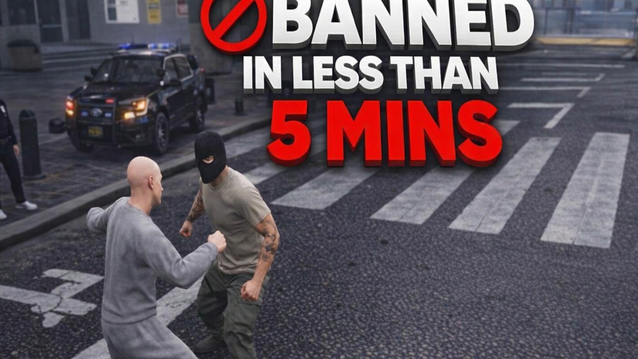 I got banned on this RP Server in less than 5 minutes