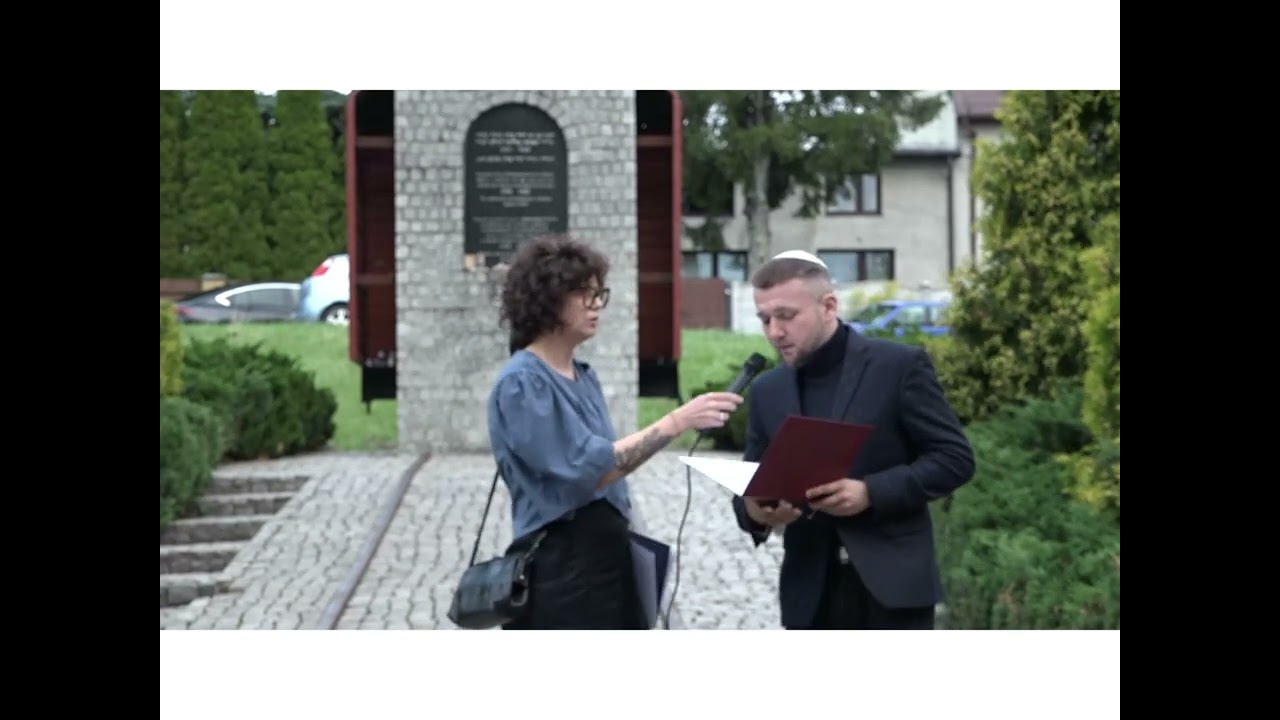 Uroczystość z okazji 82 rocznicy likwidacji będzińskiego getta