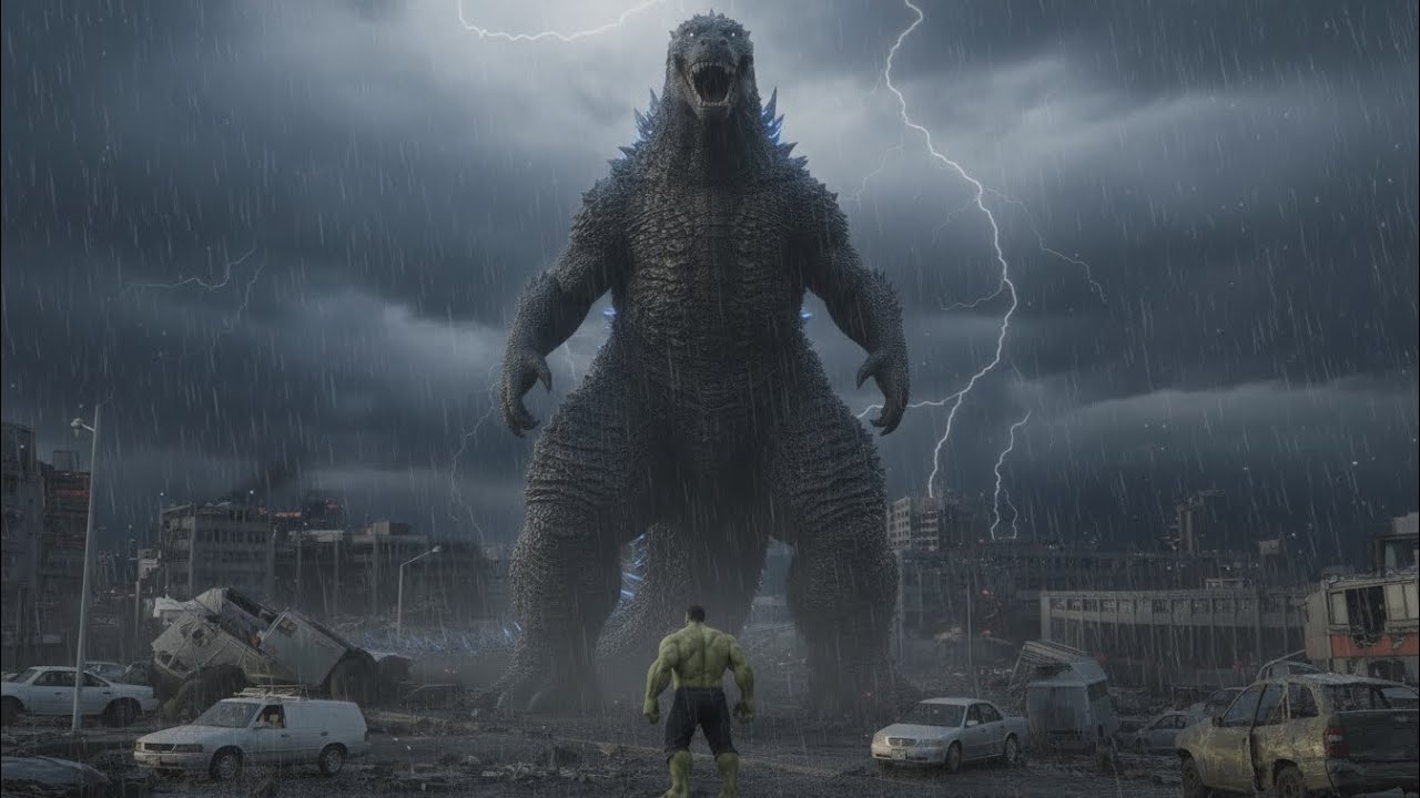 Hulk vs Godzilla: The Movie | Cinematic Short Film