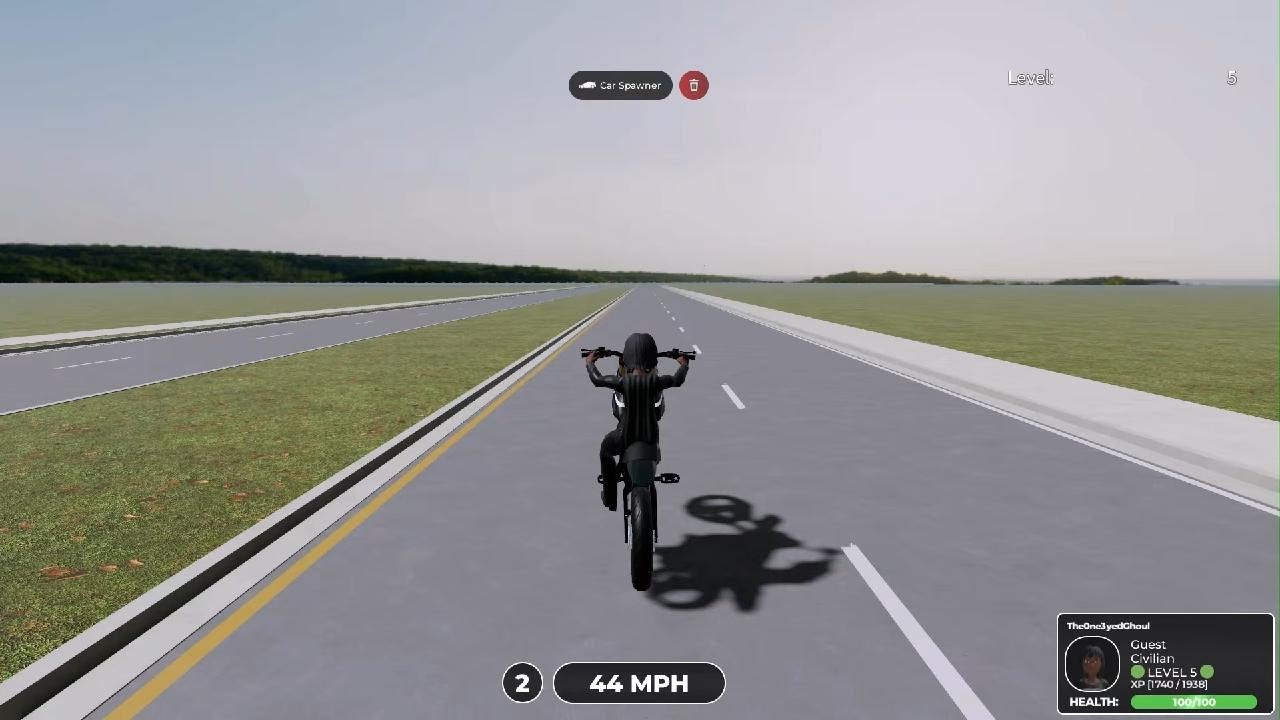 Dirtbike wheelie montage