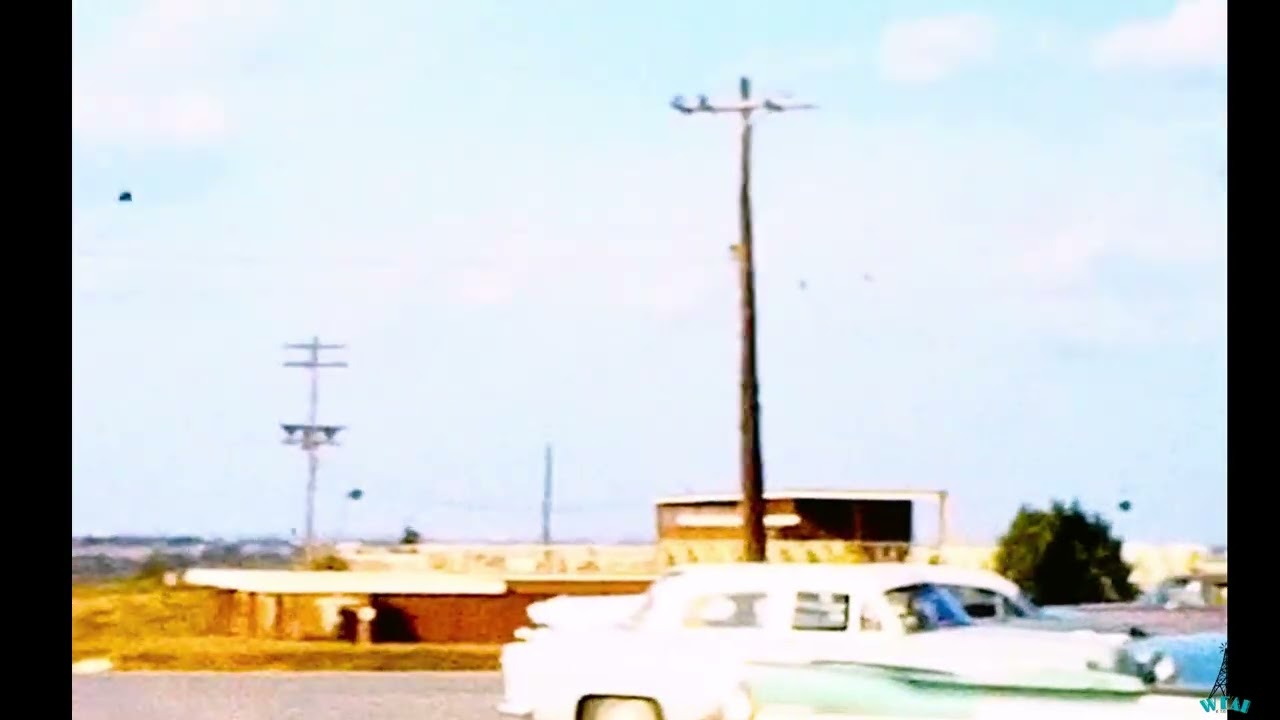 1950s Home Movie Lackland Air Force Base F-80