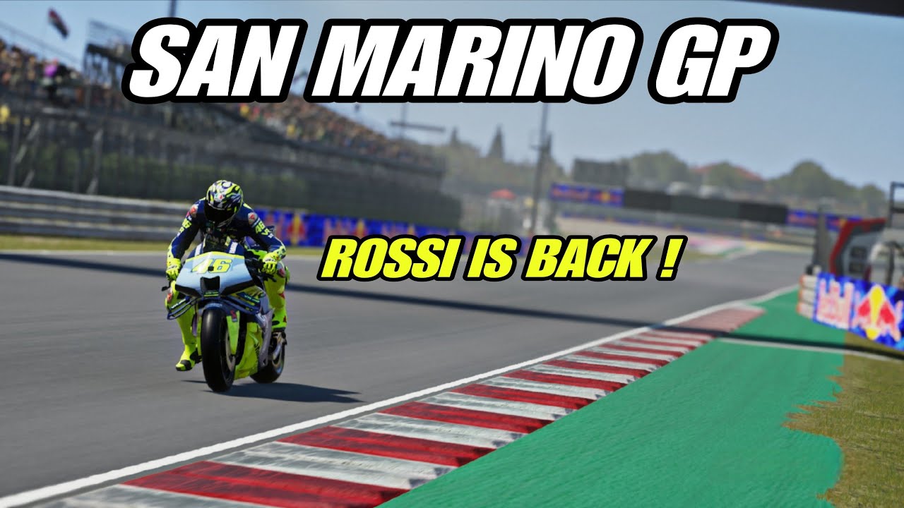 AKHIRNYA‼️ROSSI COMEBACK DI GP MISANO❗VR46 SIAP UJI YAMAHA V4 !!!😳