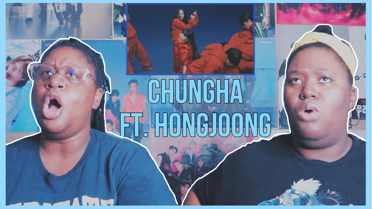 REACTING TO CHUNGHA'S EENIE MEANIE FT. HONGJOONG OF ATEEZ! | THE SLAYAGE IS REAL!