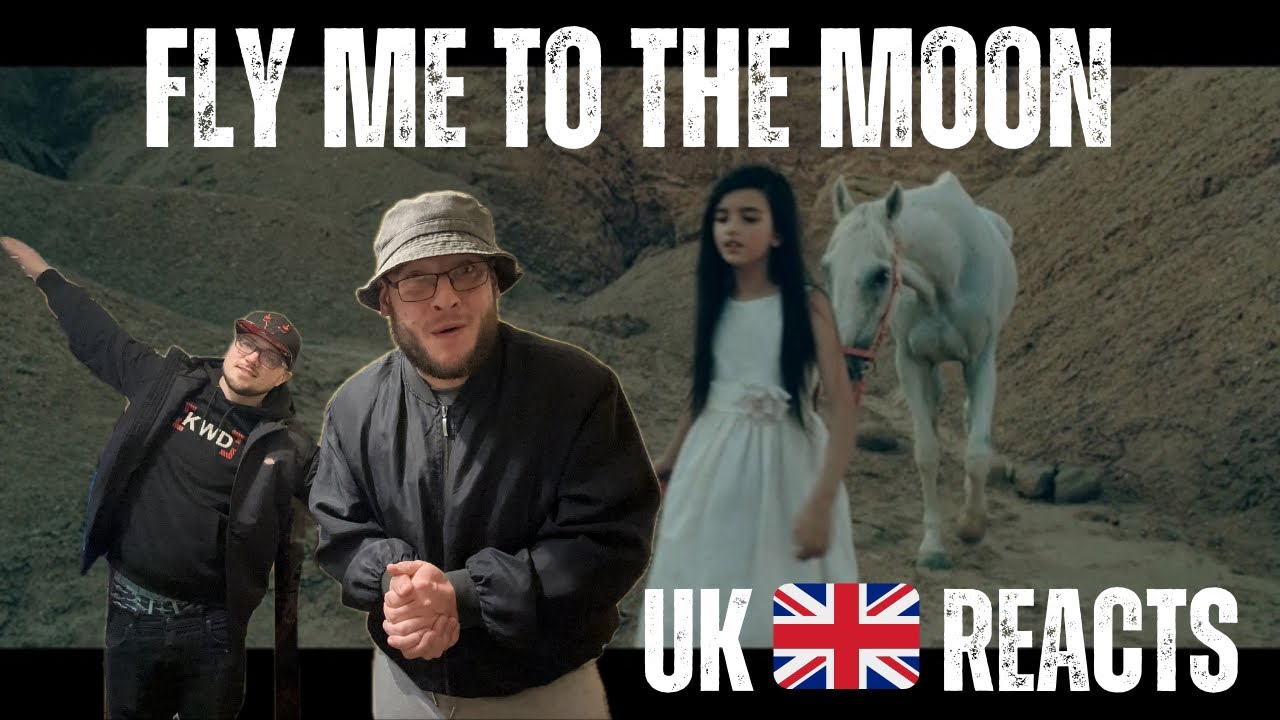 FLY ME TO THE MOON (ACOUSTIC) - ANGELINA JORDAN (UK Independent Artists React) VOCALS OF AN ANGEL!