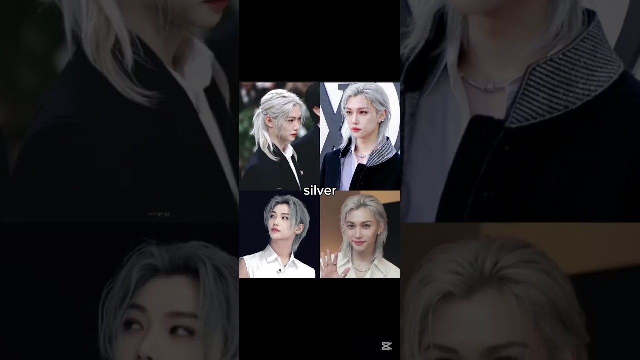 Felix in different hair colours