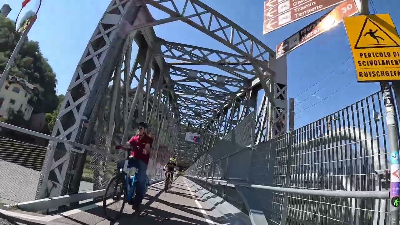 30 min 4K cycling the Valleys in the Dolomite Mountains Series Part 4:  the Venosta Valley