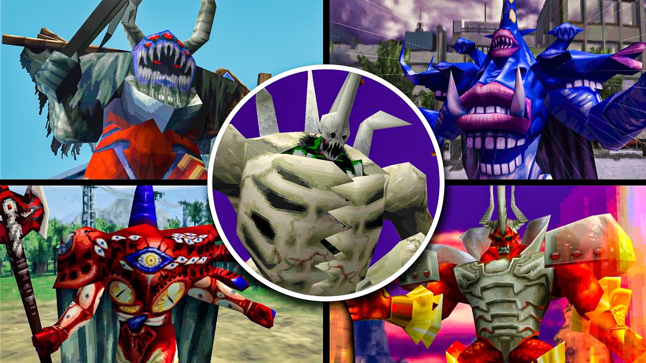Gaoranger HD - All Bosses / All Giant Robo (Playstation)