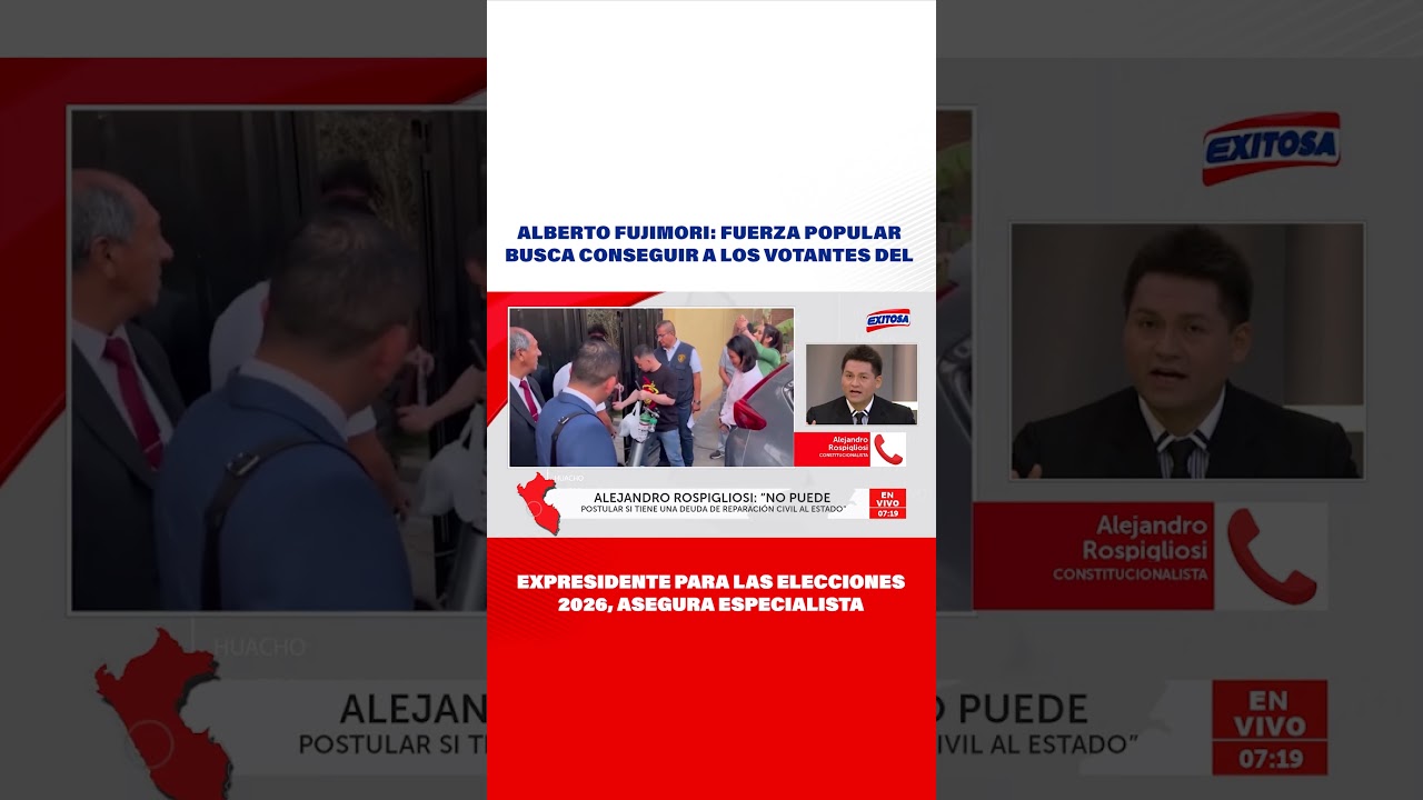 🔴🔵 Fuerza Popular busca conseguir a los votantes del expresidente para las elecciones 2026