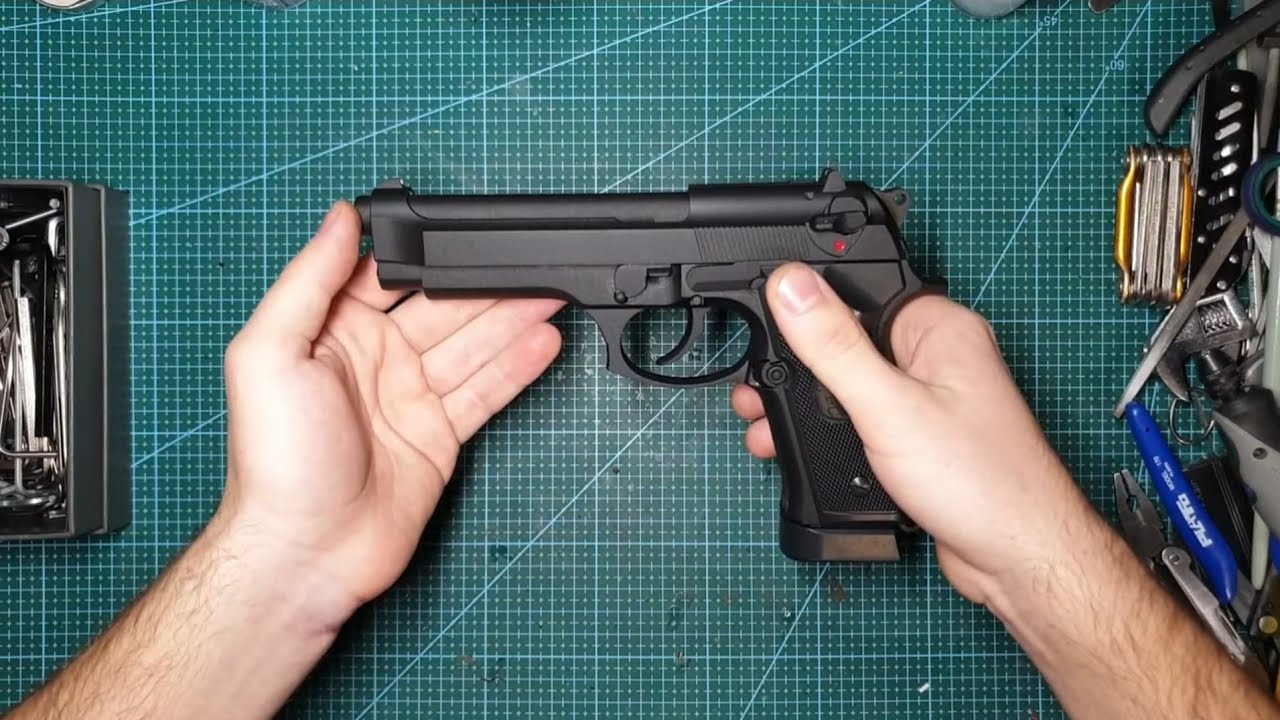 Recenzja repliki pistoletu Beretta M9 od firmy KJW