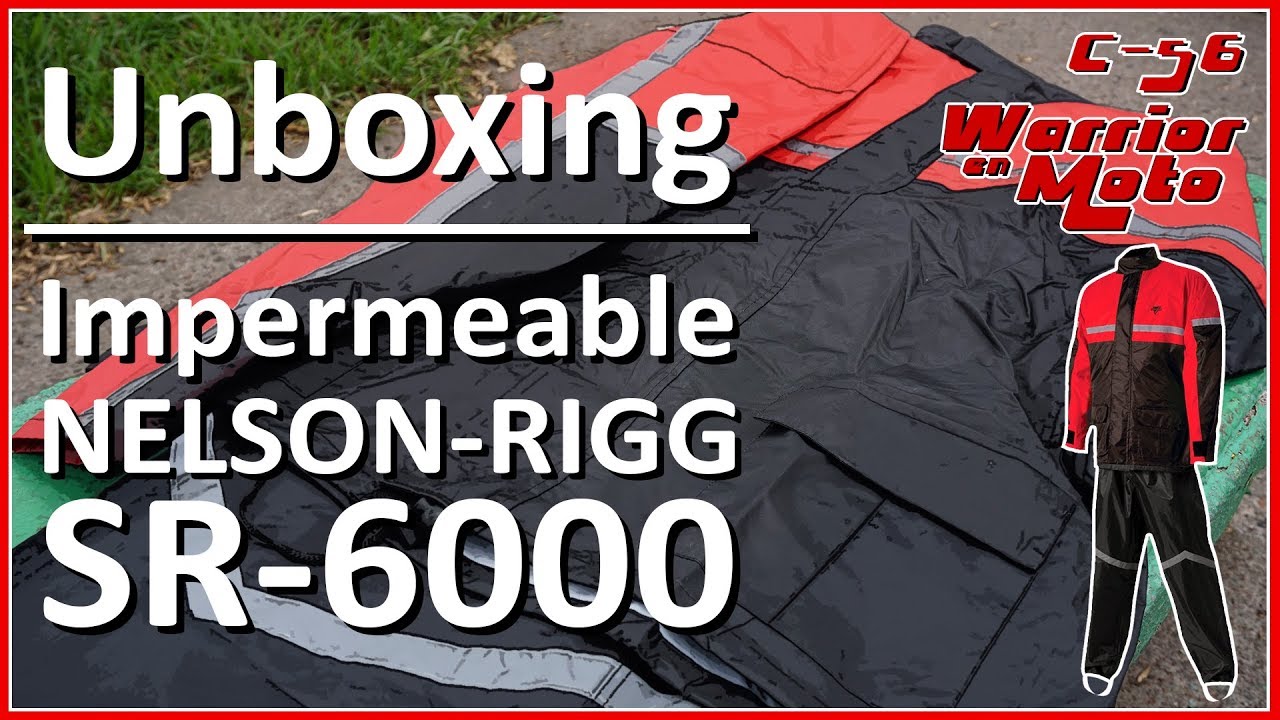 Unboxing - Review - Impermeable Nelson V Rigg - Warrior En Moto - Motovlog 56