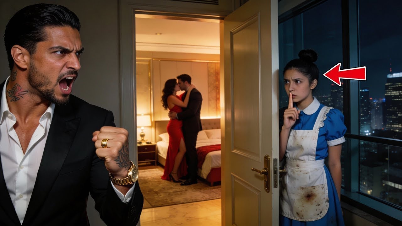 Le parrain rentre plus tôt sans prévenir — sa domestique murmure « Ne bougez pas », la raison choque