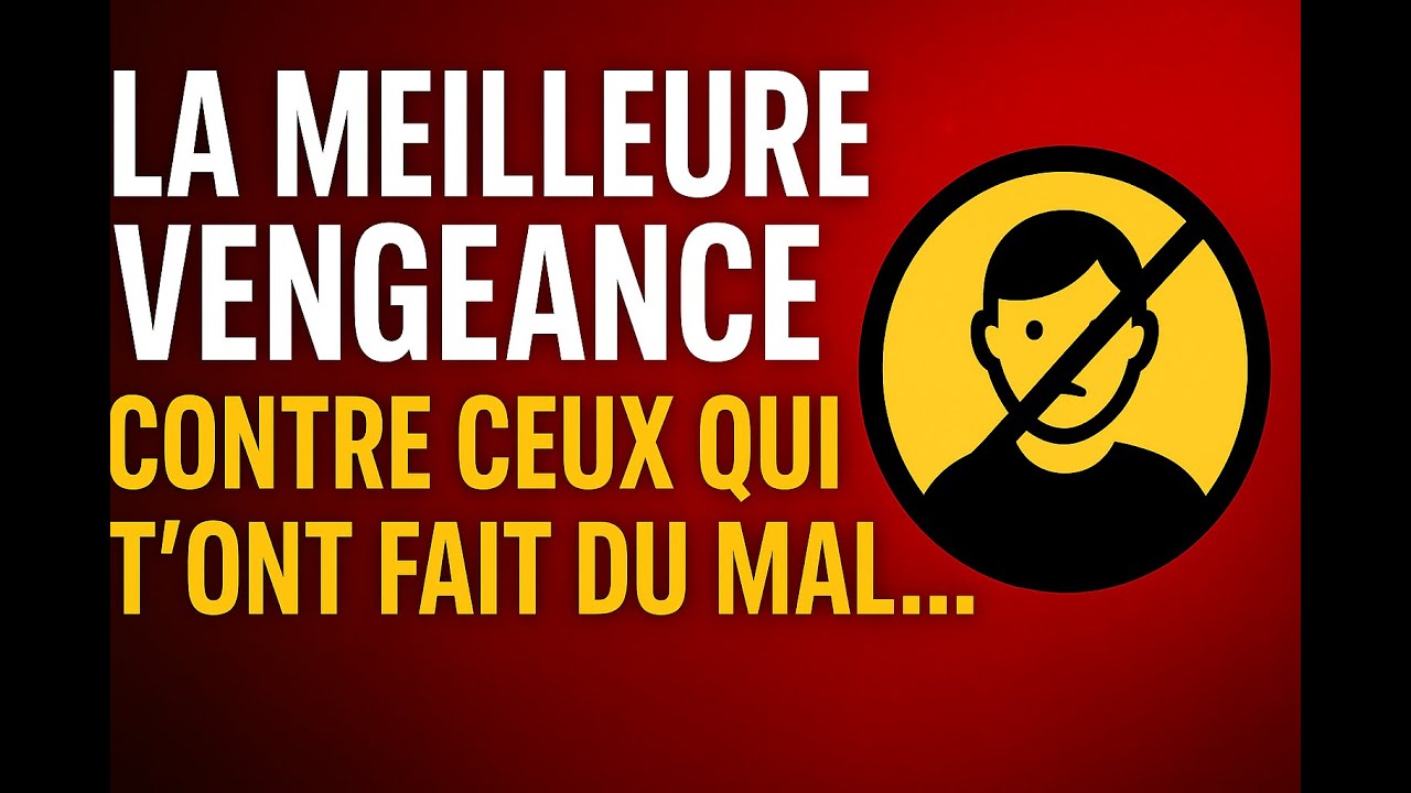 La meilleure vengeance envers ceux qui t&rsquo;ont bless&eacute;&hellip;
