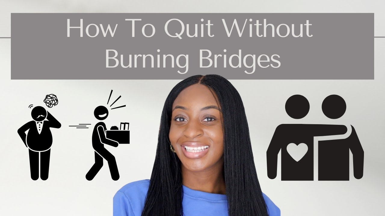 How To Leave A Job On Good Terms | resigning in a professional manner
