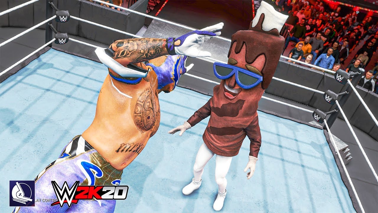 50 Finishers to Ribbie (James Ellsworth) in WWE 2K20